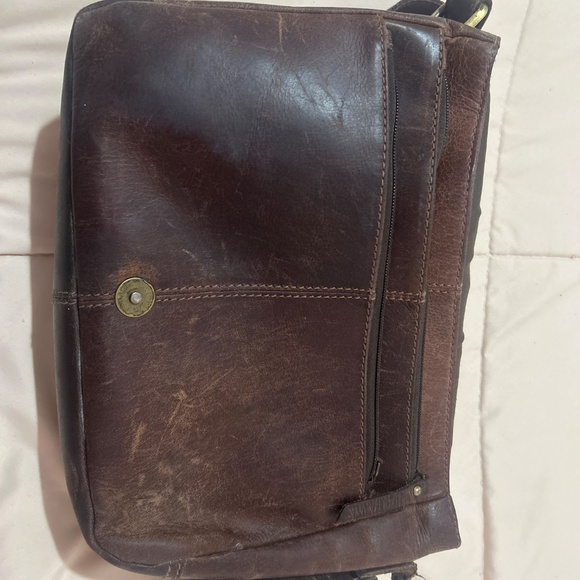 Deep Brown Leather Purse - Picture 2 of 7